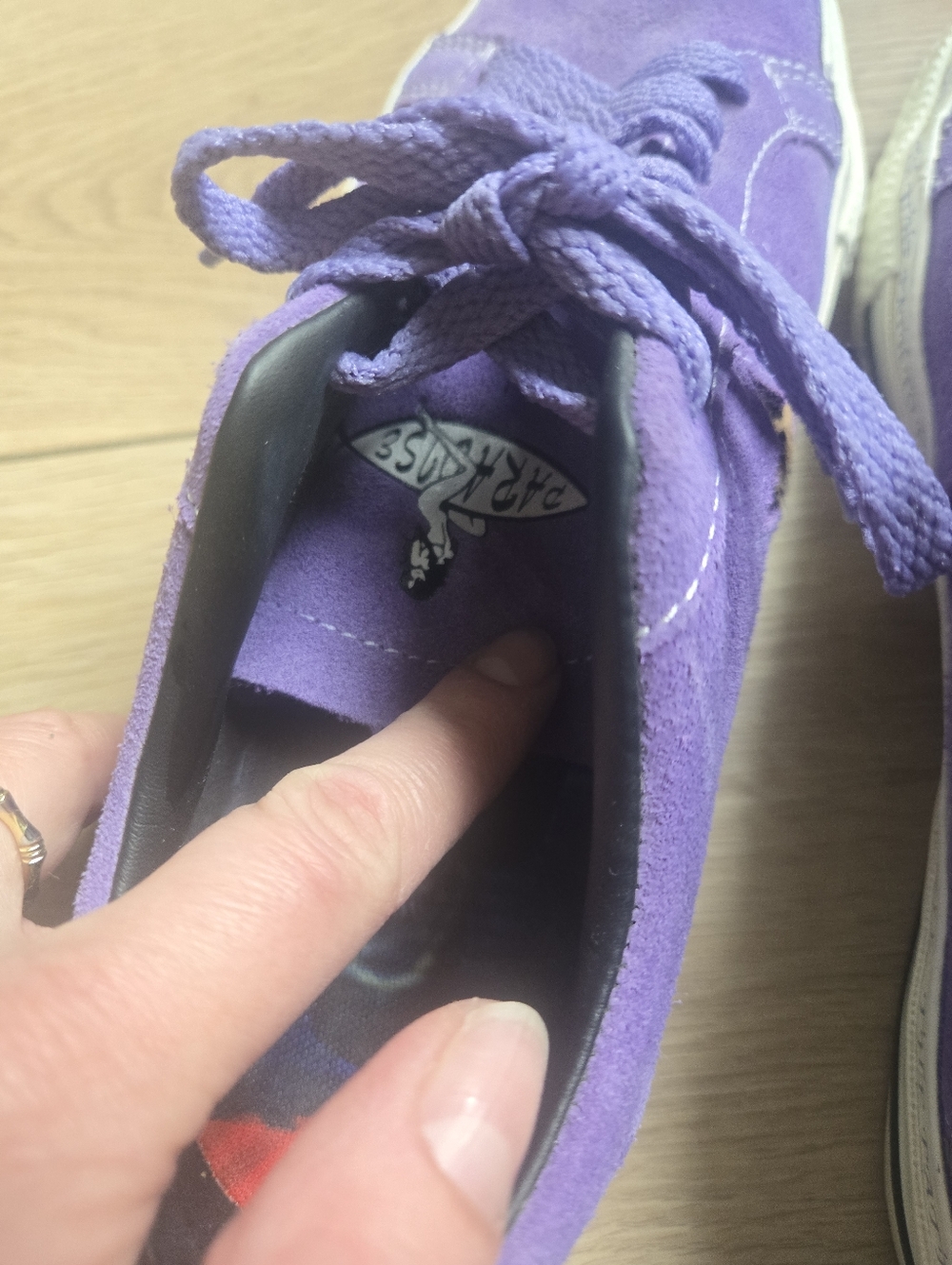 Converse x Sean Pablo One Star Pro Ox Skate Shoe Purple  Size Womens 8.5 Mens 7 - Picture 4 of 10